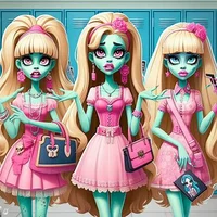 Bimbo zombie clique