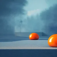 Orange blob