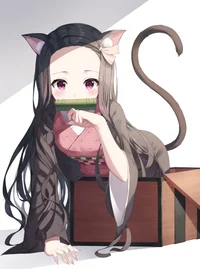 Cat Nezuko 