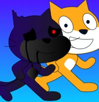 Scratch - Scared cat