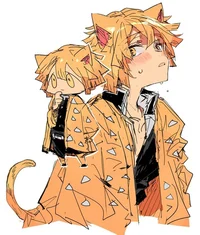 Zenitsu cat