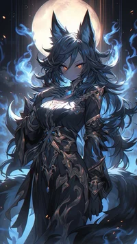 Mother kitsune queen