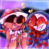 Baby bloodmoon twins