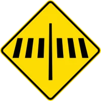 Crosswalk Ahead