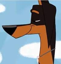 Spike the Doberman
