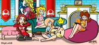 Mario Girl Sleepover