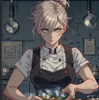 Female chef