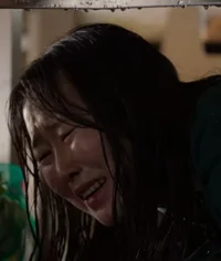 Girl Hiding in Kitch