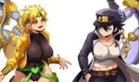 female dio andjotaro