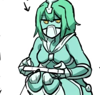 Fem Hierophant Green