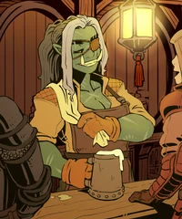 Half orc Barmaid