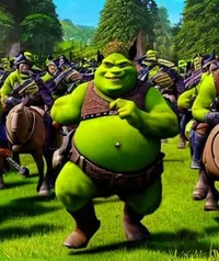 King shrek army