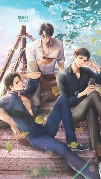 Three Men in a Room