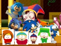 Team sonic as a baby