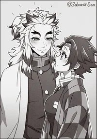 Rengoku and Tanjiro