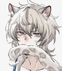 snow leopard boy