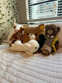 4 Plushies