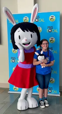 Elinor Rabbit Mascot