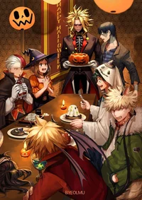 MHA Halloween party