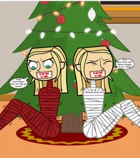 Gift wrap Amy and Sa