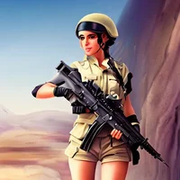 idf soldier girl