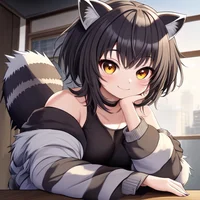 Darudere raccoongirl