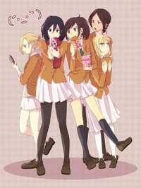 Popular girls aot
