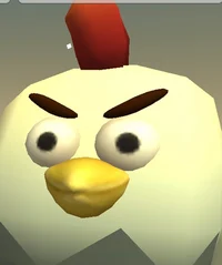 Chicken but rude