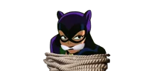 Catwoman 80s gagged