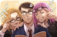 Mikey Sanzu and Baji