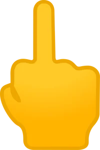 The middle finger