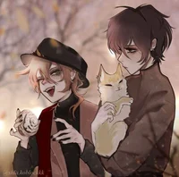 Dazai and Chuuya 