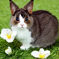 Cottontail the kitty
