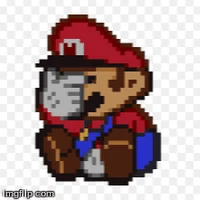 Sad Paper Mario