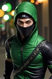 Green Scarf Ninja