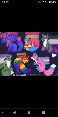 LGBTQ Foxes