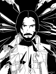 john wick in Naruto