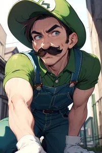 AWR Scared Luigi