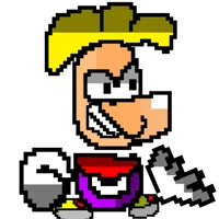 Rayman pixel 1995