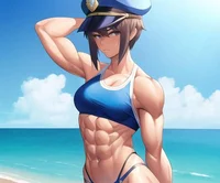 beach cop female