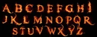 Flaming Alphabet