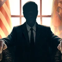 US President simulat