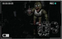 Chica in camera