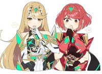 Yan Pyra and Mythra 