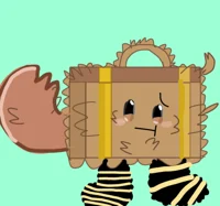 Fluffy suitcase-IIs2