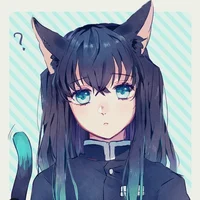 Muichiro as a neko