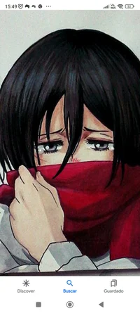 Depressed Mikasa