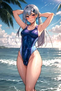 futa Beach girl