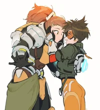 Tracer y Brigette 