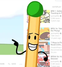 GreenHair Match BFDI